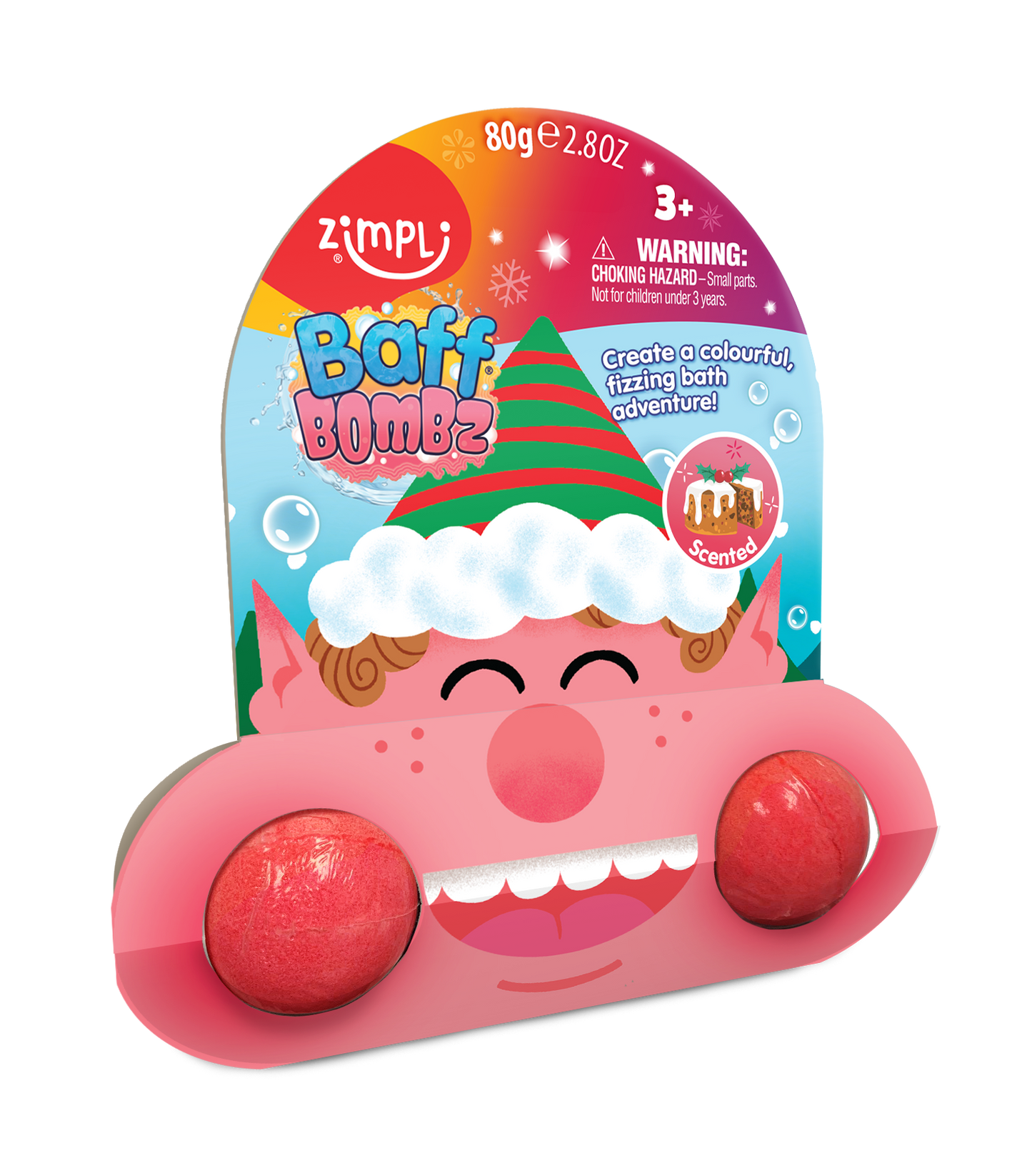 Zimpli Elf Baff Bombz - set van 2 bruisballen