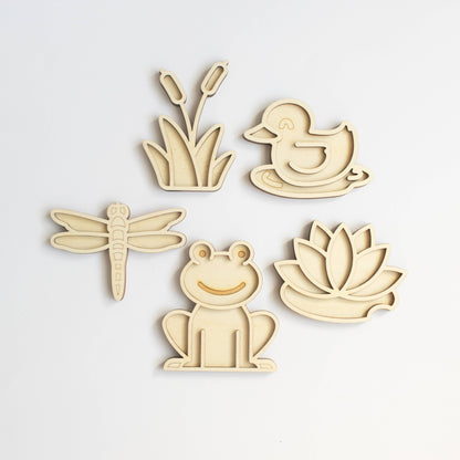 Vulvormen - de vijver 