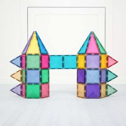 Connetix Glitter Castle Pack 48-delig