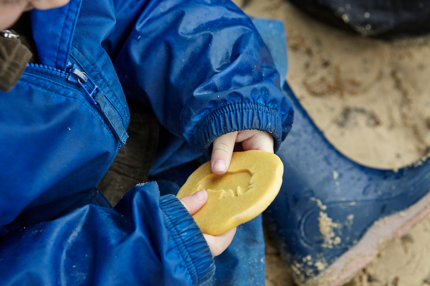 Yellow Door ontdekstenen -  pootafdrukken safaridieren