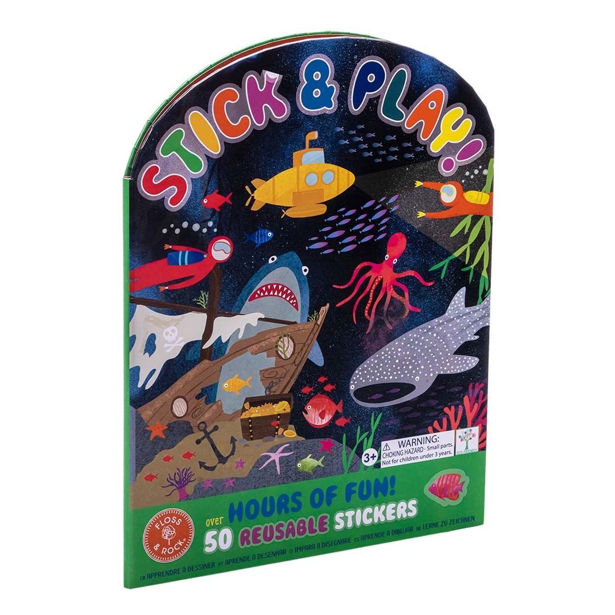 Stick & Play boekje met herbruikbare stickers