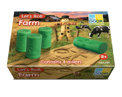 Set van 6 rollers - Boerderij