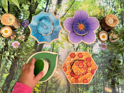 Wie verstopt zich? - Insecten Puzzels