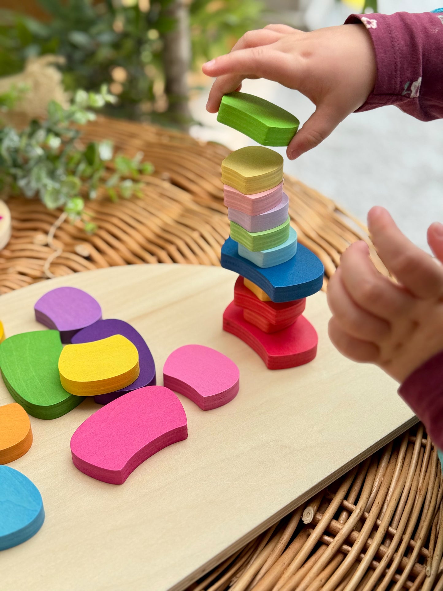Houten Pauw Puzzel