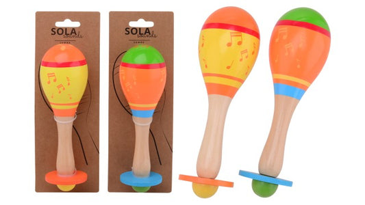 Houten sambabal – muziekinstrument voor kinderen