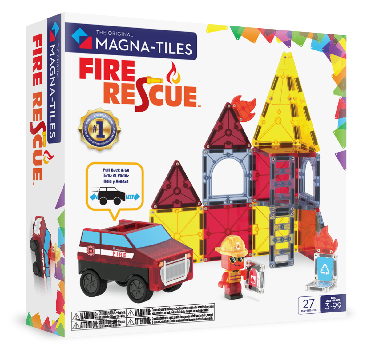 MagnaTiles® Fire Rescue (27 st)
