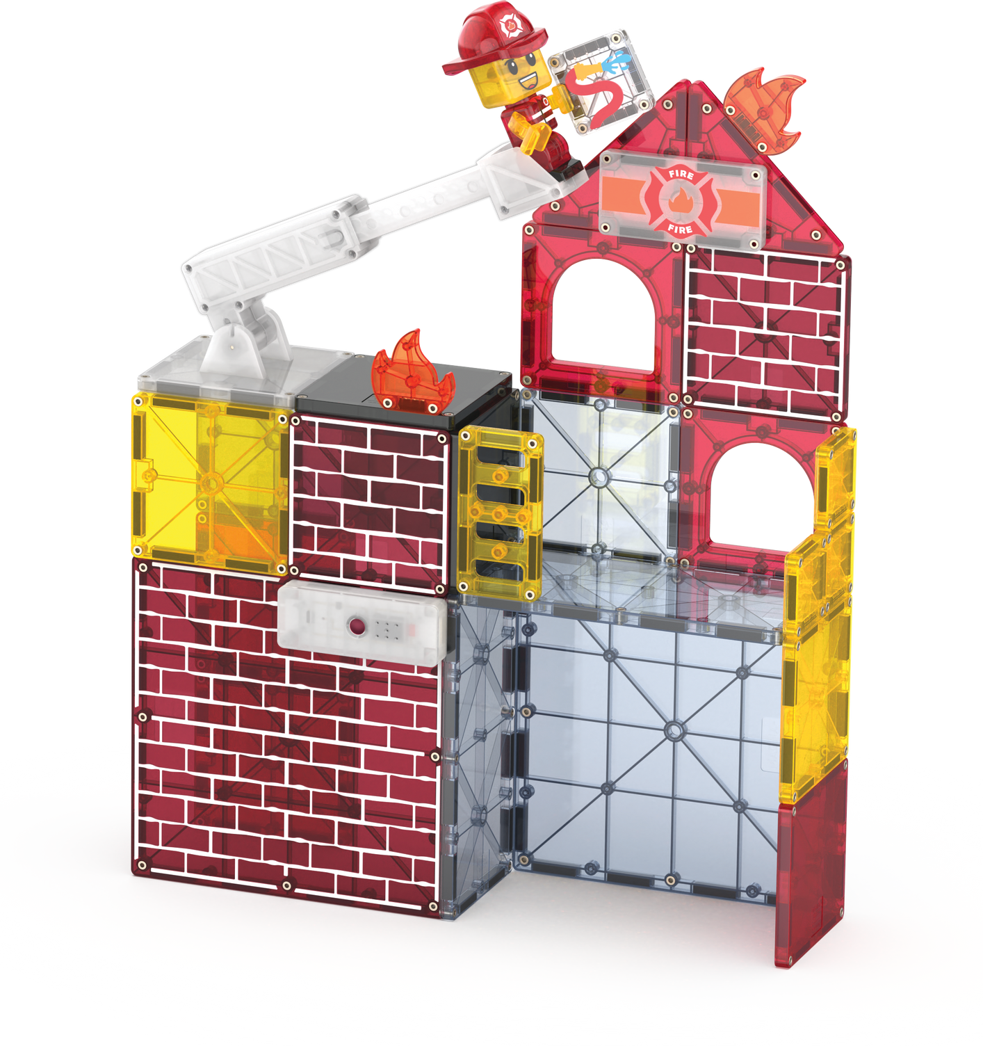 MagnaTiles® Fire Station (50 st)