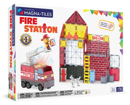 MagnaTiles® Fire Station (50 st)