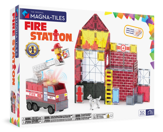 MagnaTiles® Fire Station (50 st)