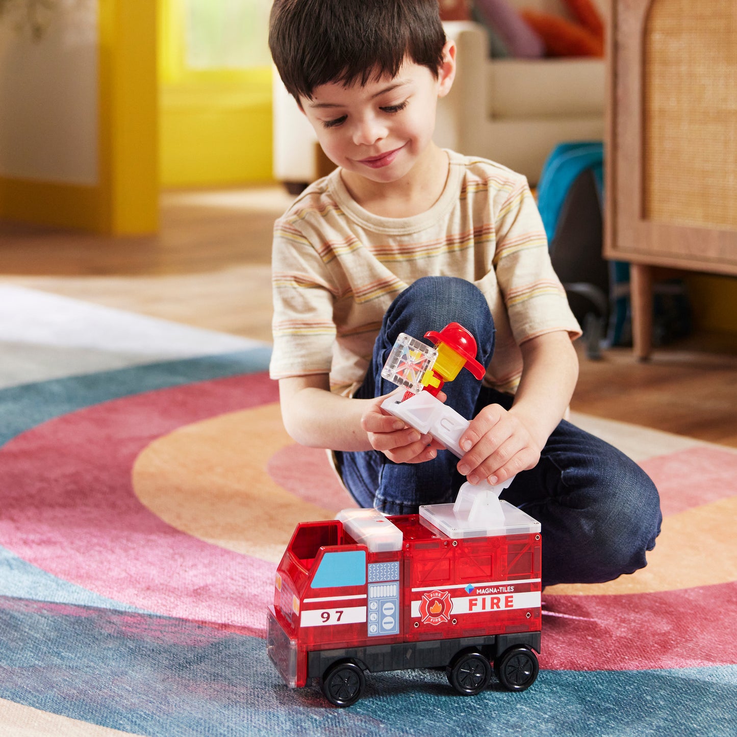 MagnaTiles® Fire Station (50 st)