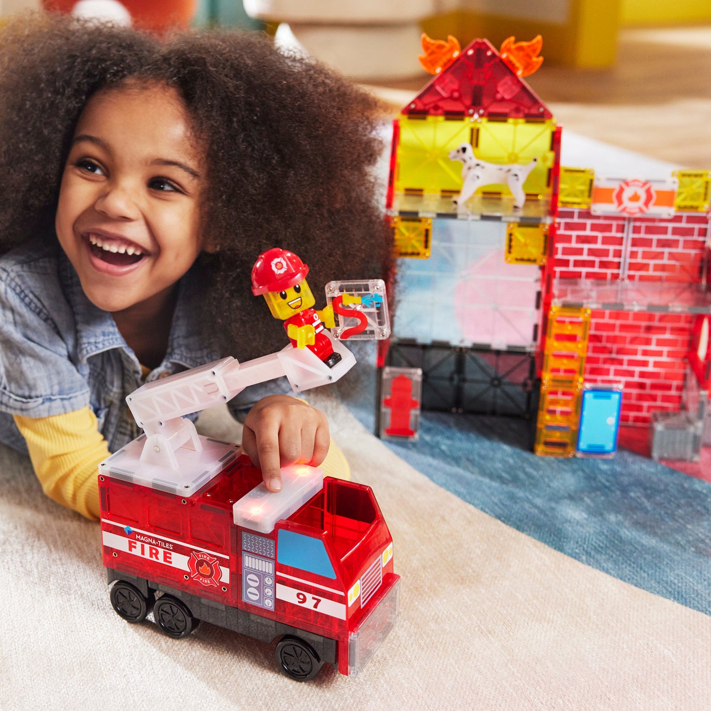 MagnaTiles® Fire Station (50 st)