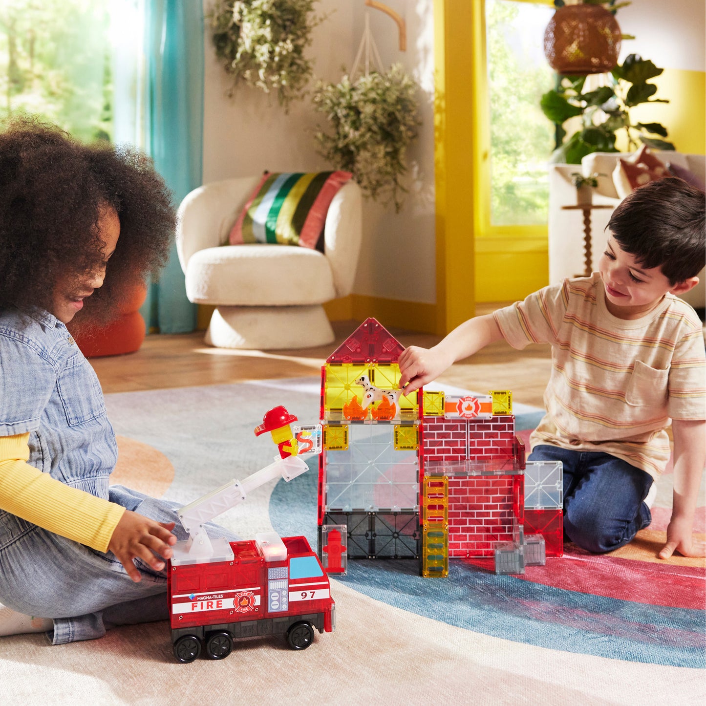 MagnaTiles® Fire Station (50 st)