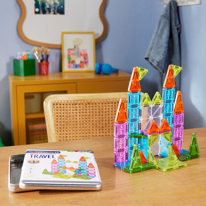 MagnaTiles® Micro Mags Travel Set Deluxe (55 st)