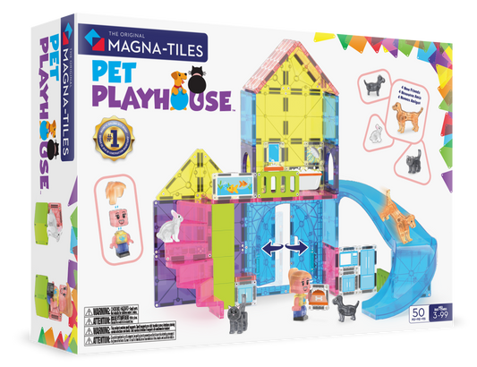 MagnaTiles® Pet Play House (50 st)