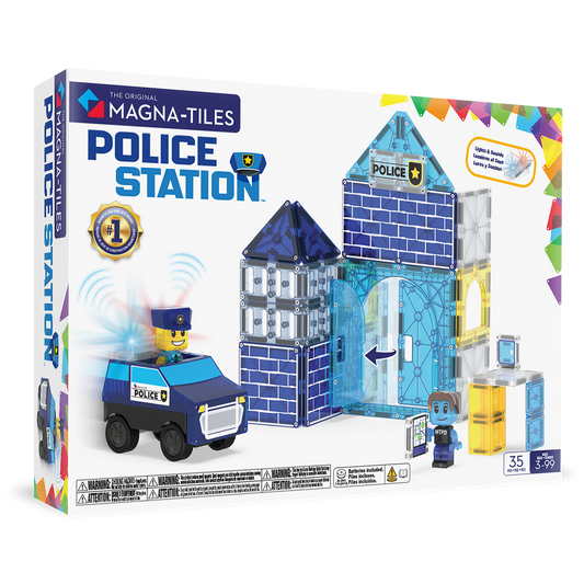 MagnaTiles® Police Station (35 st)