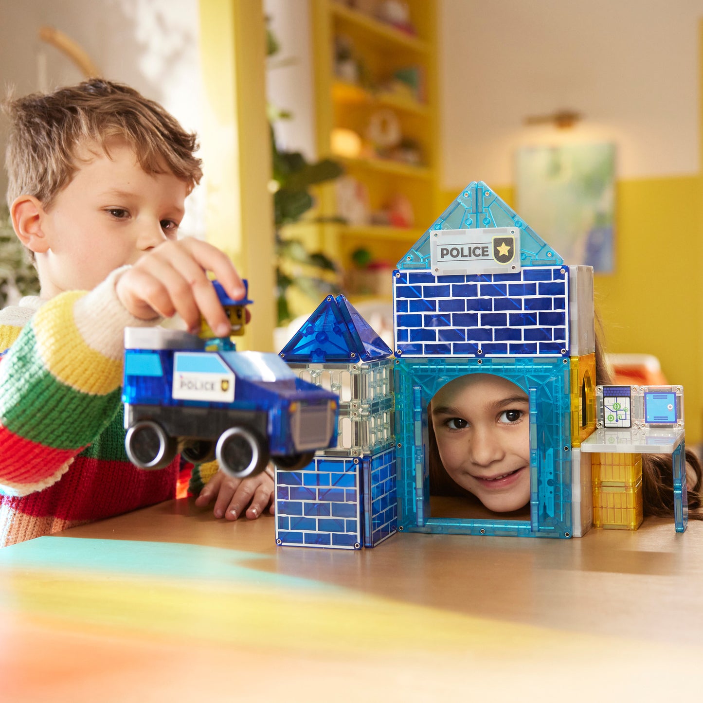 MagnaTiles® Police Station (35 st)
