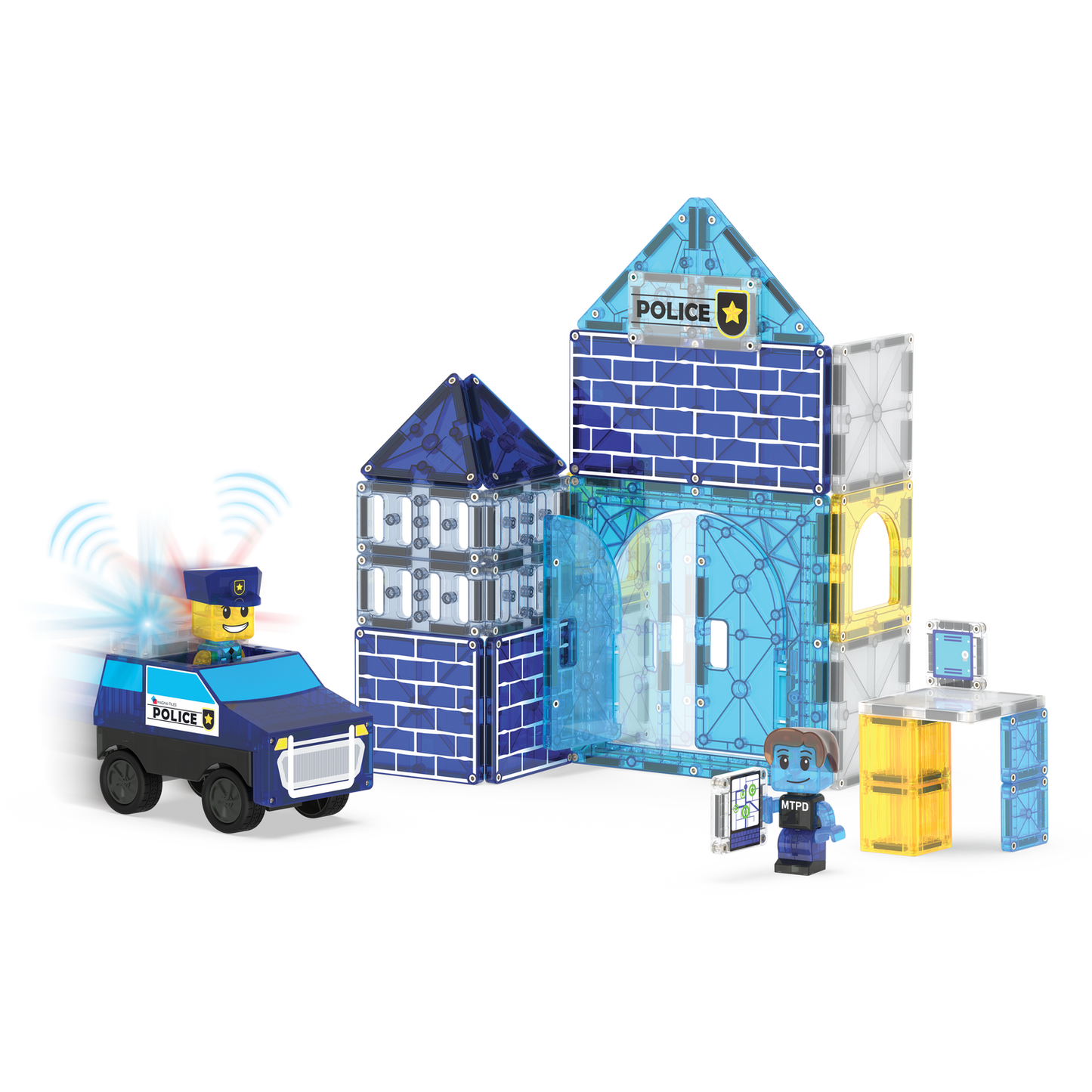 MagnaTiles® Police Station (35 st)