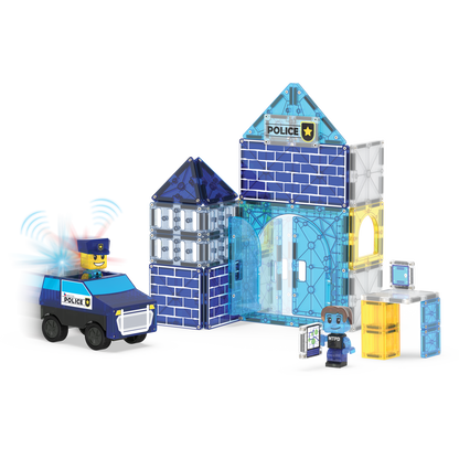 MagnaTiles® Police Station (35 st)