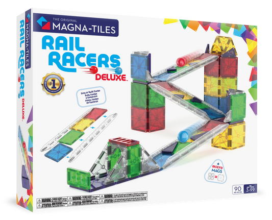 MagnaTiles® Rail Racers Deluxe (90 st)