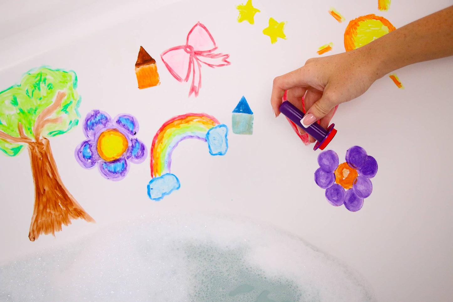 Zimpli Baff Paints - 10 Verfstiften voor in bad