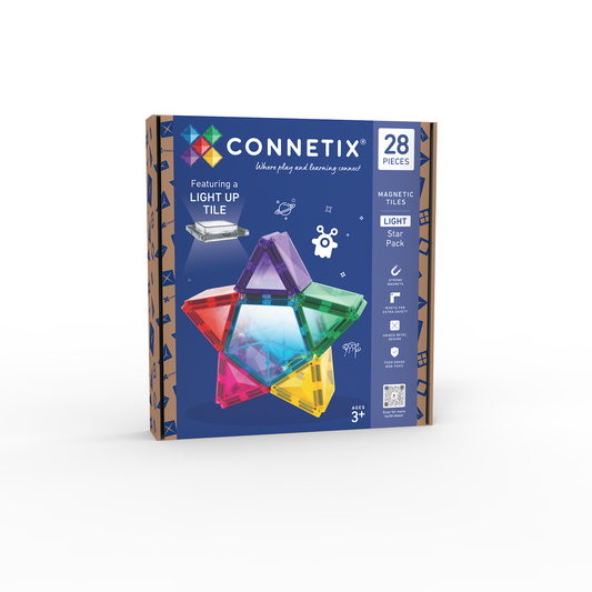 PRE ORDER Connetix Light Star Pack 28-delig