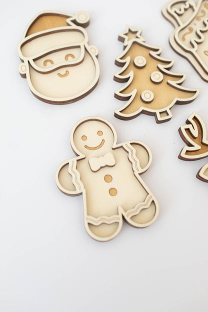 Vulvormen- Kerstmis (per stuk)