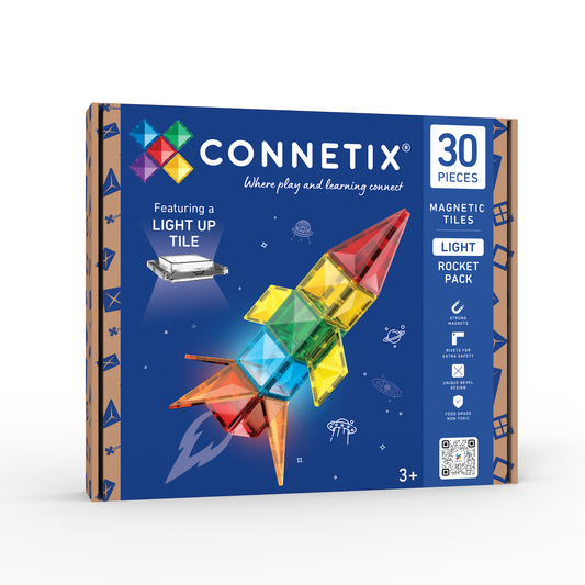 Connetix Light Rocket Pack - Bouw, ontdek en laat je creaties stralen