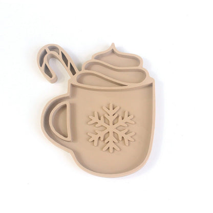 Vulvorm chocolademelk mok