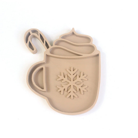 Vulvorm chocolademelk mok