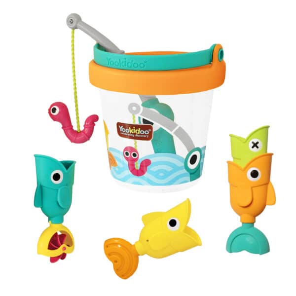 Yookidoo Catch ‘N’ Sprinkle Fishing Set + Bucket