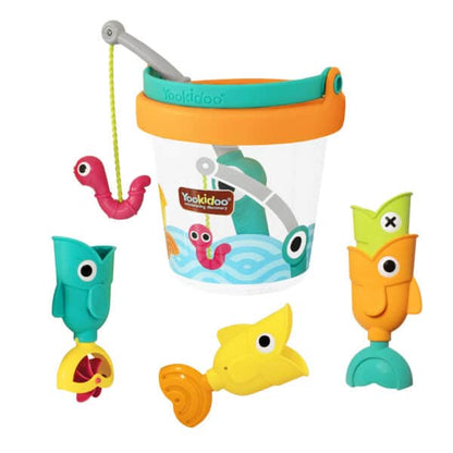 Yookidoo Catch ‘N’ Sprinkle Fishing Set + Bucket