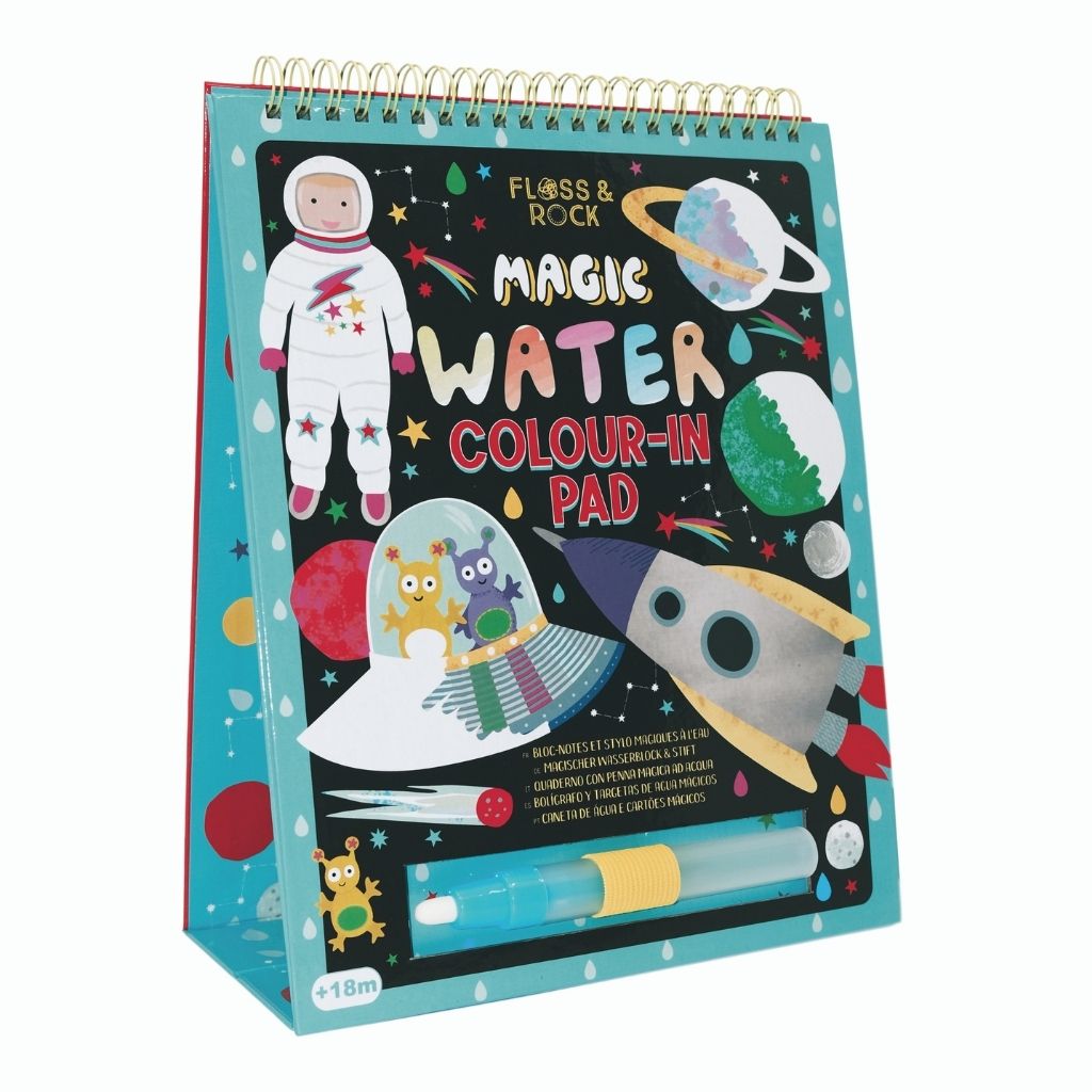 Kleuren met water - boekje en pen