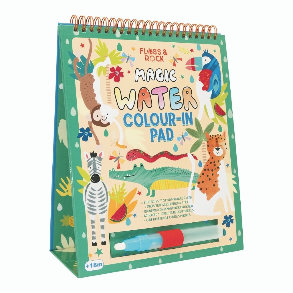 Kleuren met water - boekje en pen
