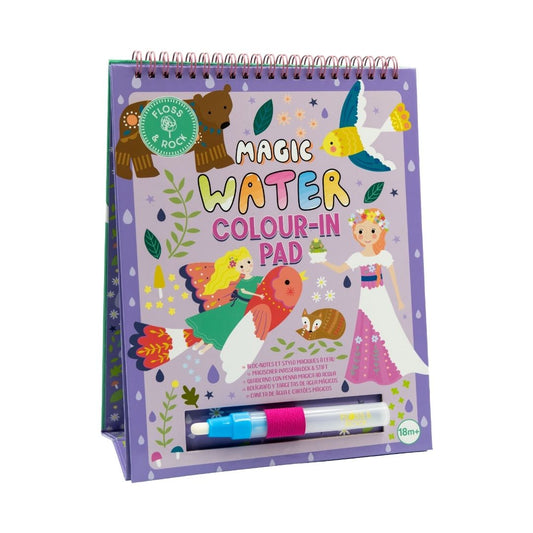 Kleuren met water - boekje en pen