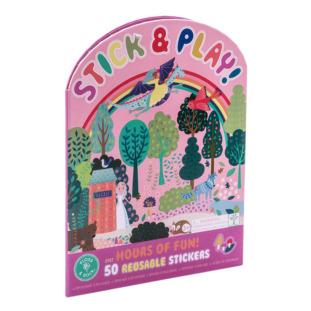 Stick & Play boekje met herbruikbare stickers
