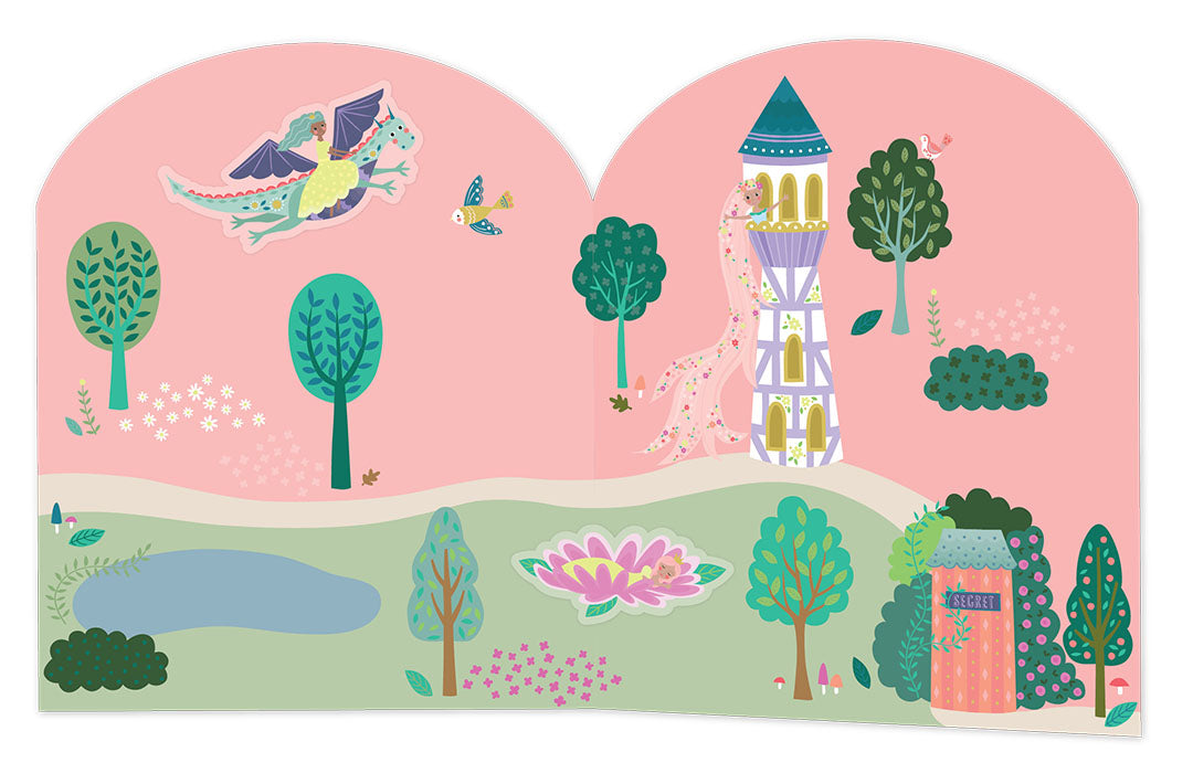 Stick & Play boekje met herbruikbare stickers