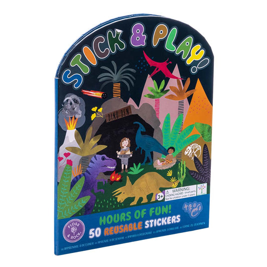 Stick & Play boekje met herbruikbare stickers