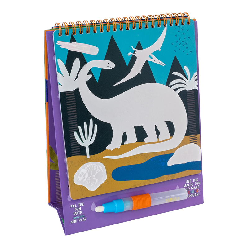 Kleuren met water - boekje en pen