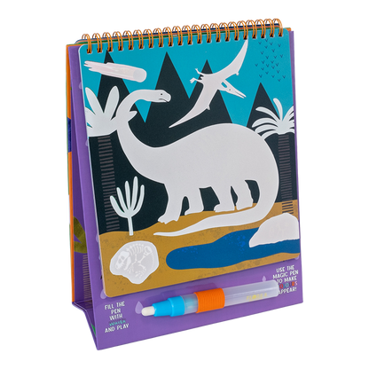 Kleuren met water - boekje en pen
