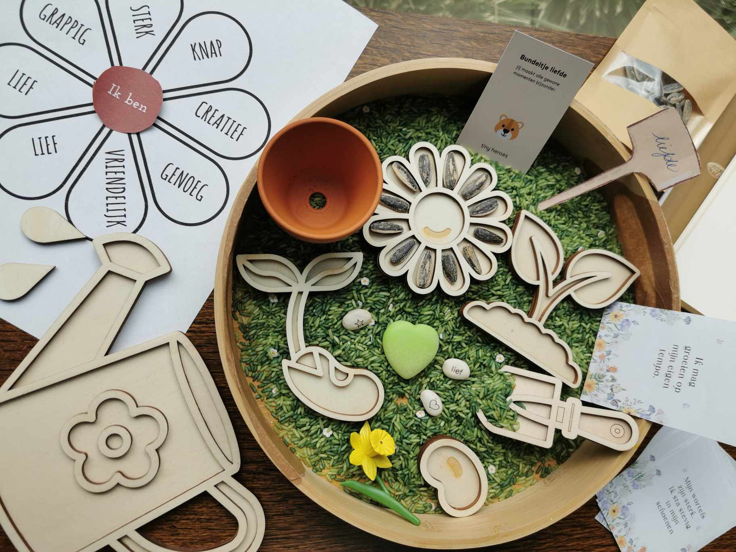 Mindful Garden Speelpakket (Zelfliefde & Groei)
