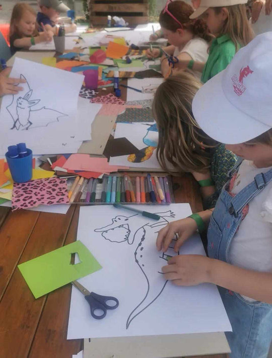Workshop "Wild van mama": voorleessessie + knutselactiviteit