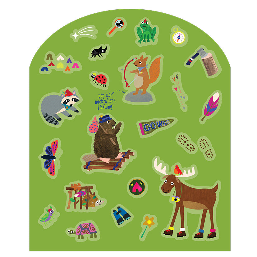 Stick & Play boekje met herbruikbare stickers