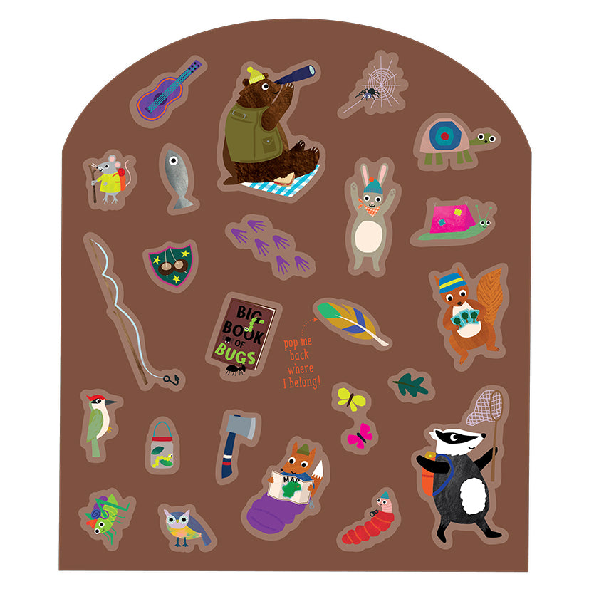 Stick & Play boekje met herbruikbare stickers