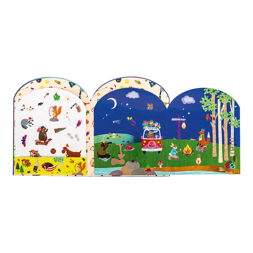 Stick & Play boekje met herbruikbare stickers