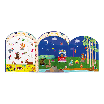 Stick & Play boekje met herbruikbare stickers
