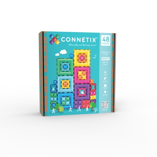 PRE ORDER Connetix Bright Portal Pack 48-delig
