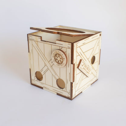 Elf on the Shelf aankomstdoos van hout