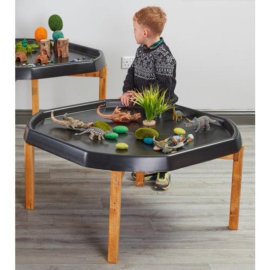 Houten onderstel voor tuff tray