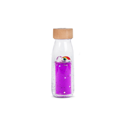 Sensorische fles regenboog