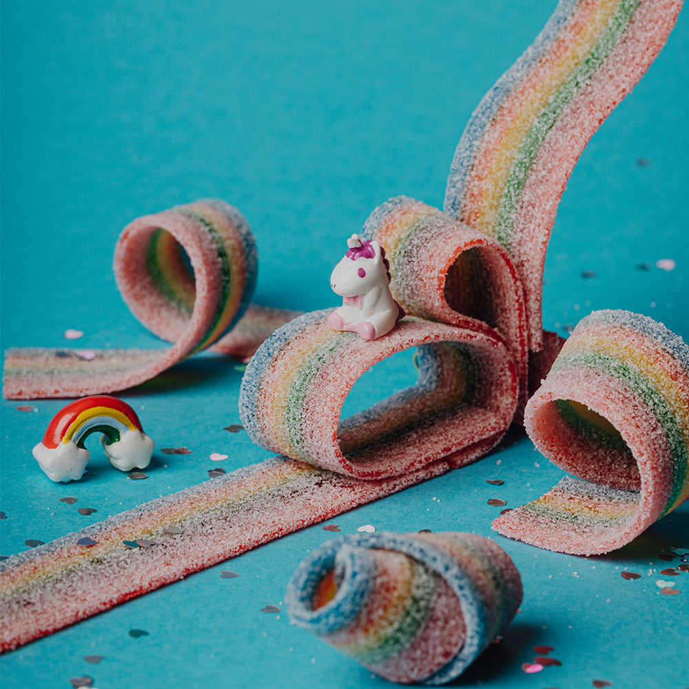 Sensorische fles regenboog